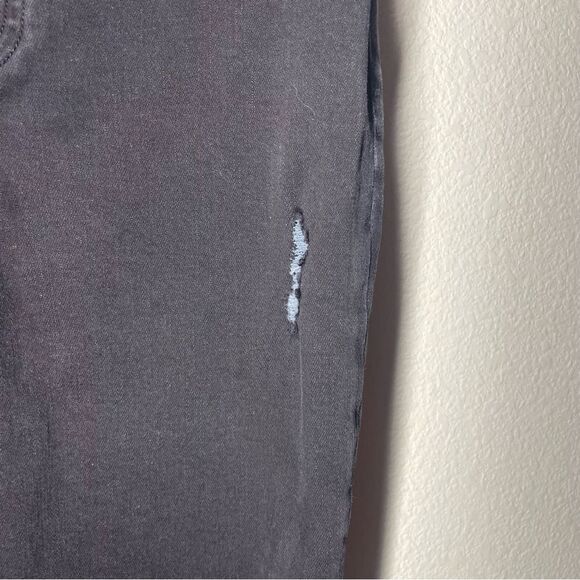 Spanx Distressed Ankle Skinny Denim Jean Legging Vintage Black Size Small - Picture 6 of 15